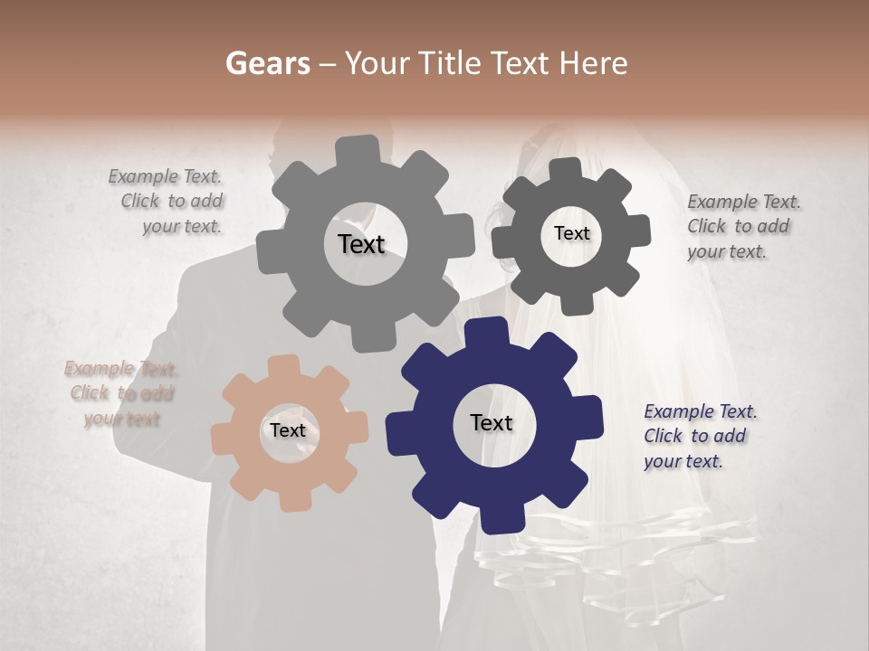 Man Marriage Couple PowerPoint Template