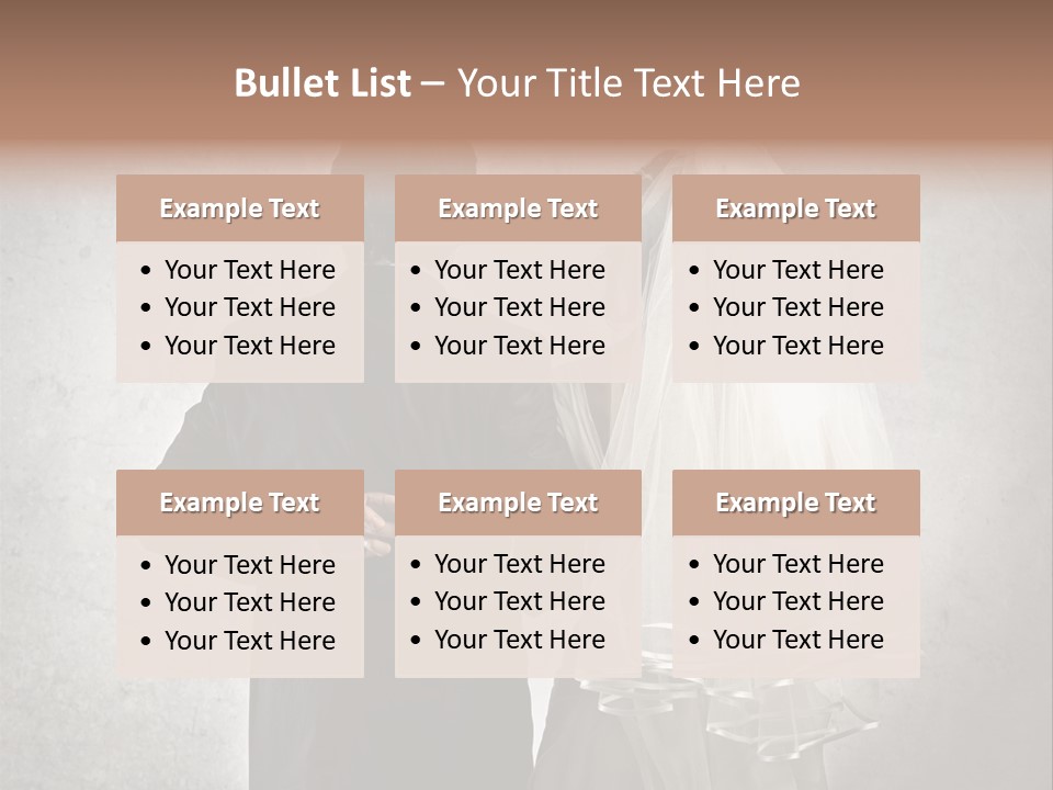 Man Marriage Couple PowerPoint Template