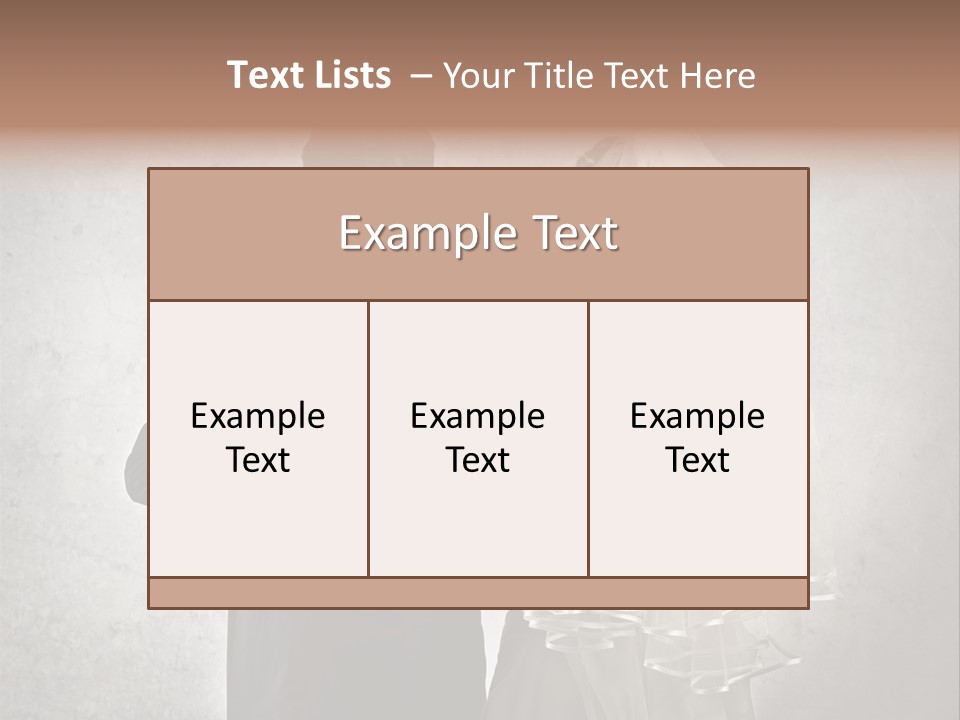 Man Marriage Couple PowerPoint Template