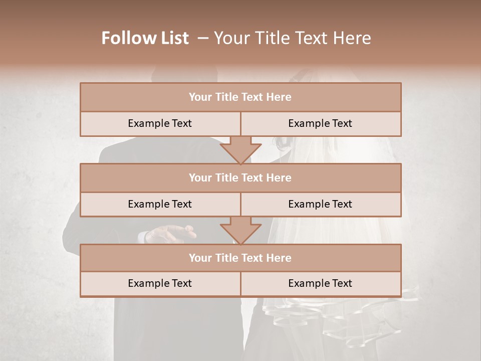 Man Marriage Couple PowerPoint Template