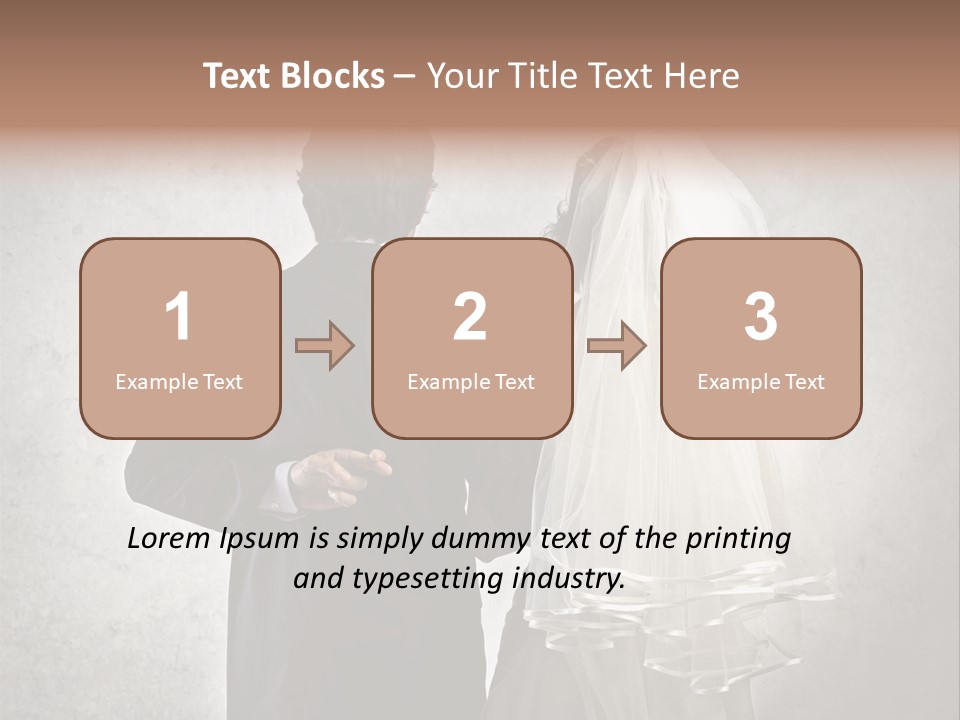 Man Marriage Couple PowerPoint Template