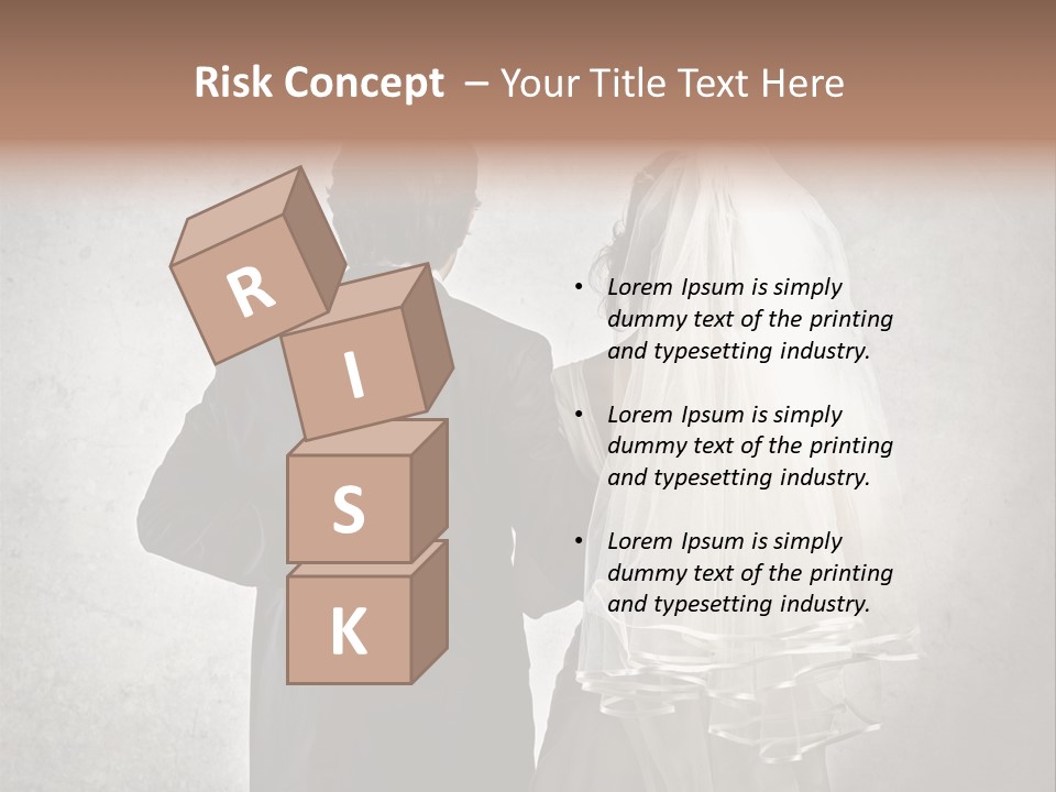 Man Marriage Couple PowerPoint Template