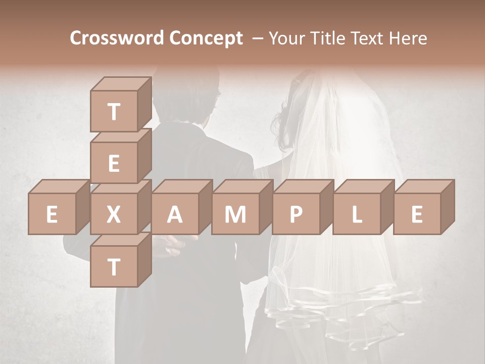 Man Marriage Couple PowerPoint Template