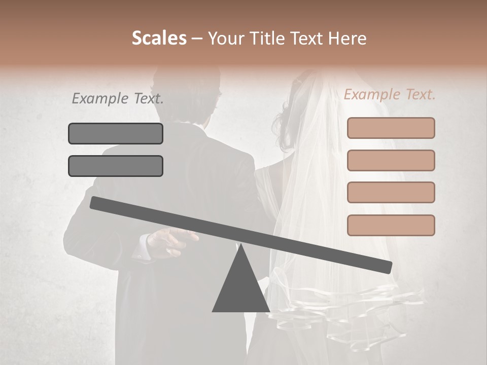 Man Marriage Couple PowerPoint Template