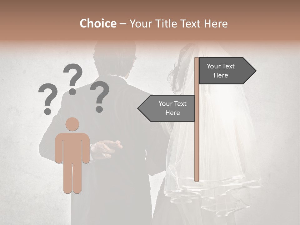 Man Marriage Couple PowerPoint Template