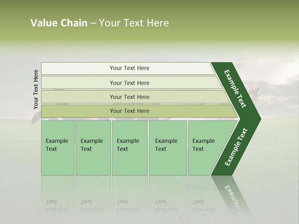 Hold Marriage Landscaped PowerPoint Template