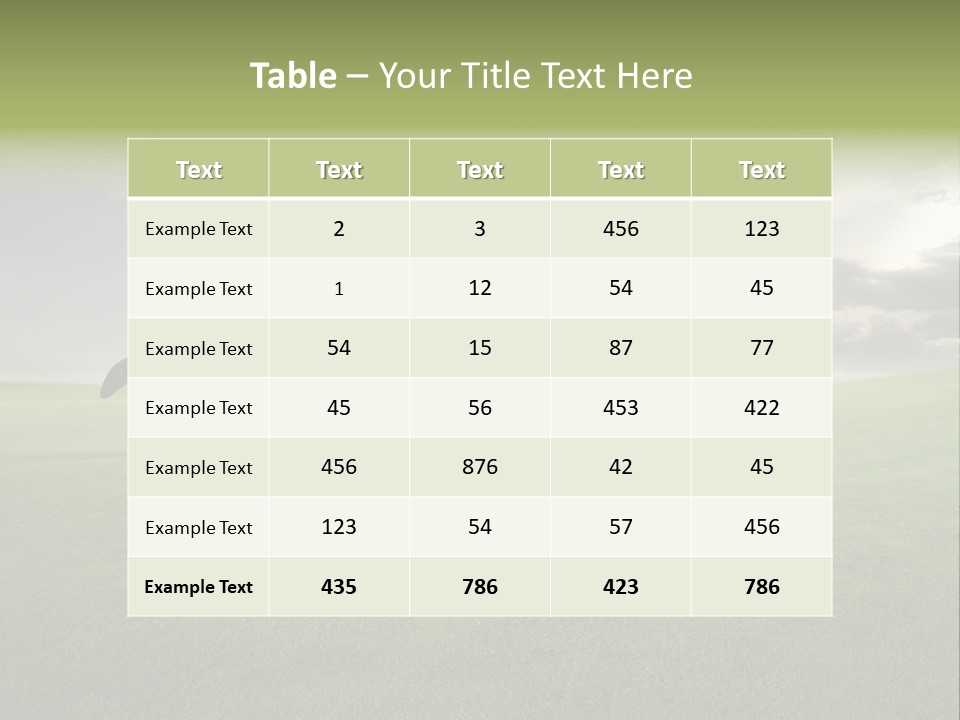 Hold Marriage Landscaped PowerPoint Template