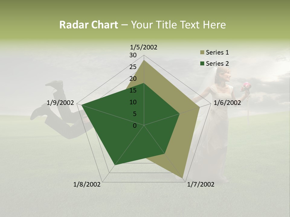 Hold Marriage Landscaped PowerPoint Template