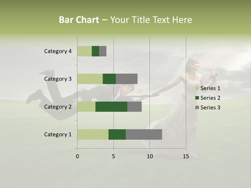 Hold Marriage Landscaped PowerPoint Template