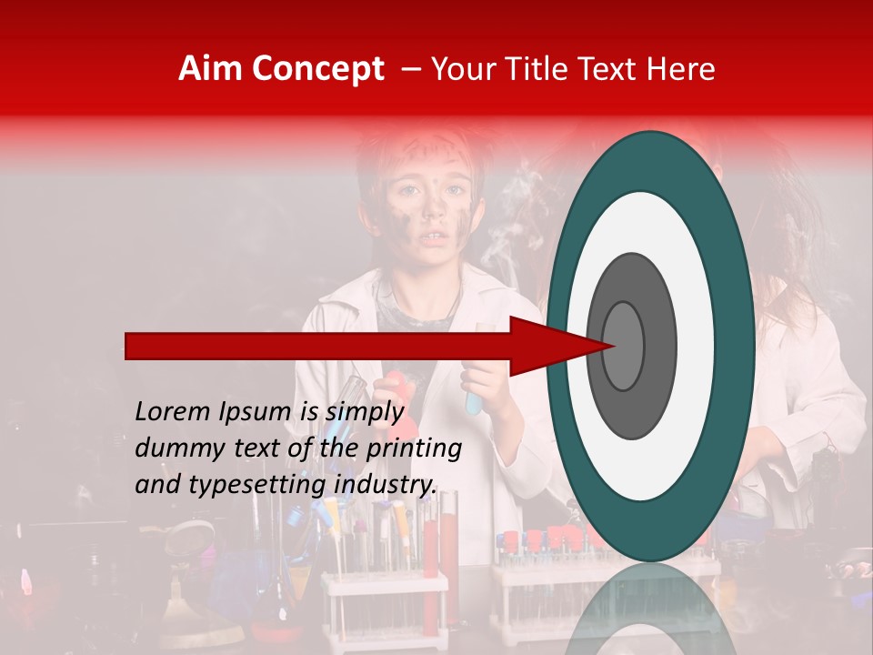 Pediatric Pharmacy Boy PowerPoint Template