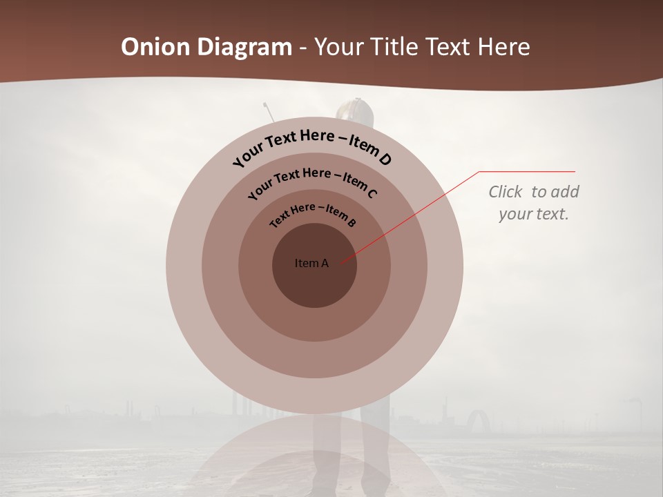 Natural Gas Suit Military PowerPoint Template
