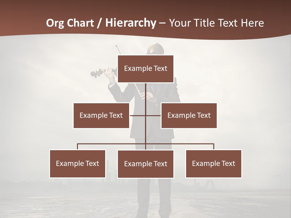 Natural Gas Suit Military PowerPoint Template