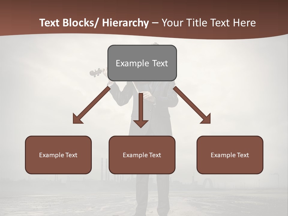 Natural Gas Suit Military PowerPoint Template