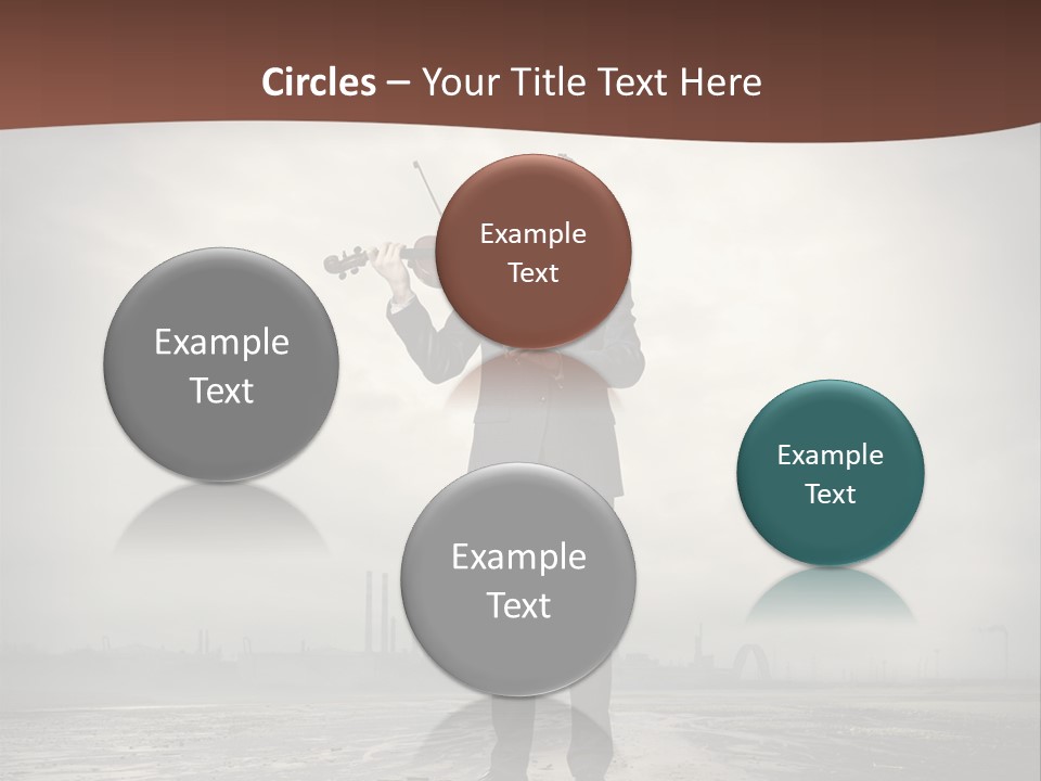 Natural Gas Suit Military PowerPoint Template