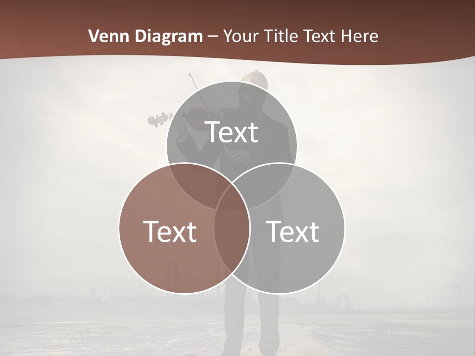 Natural Gas Suit Military PowerPoint Template