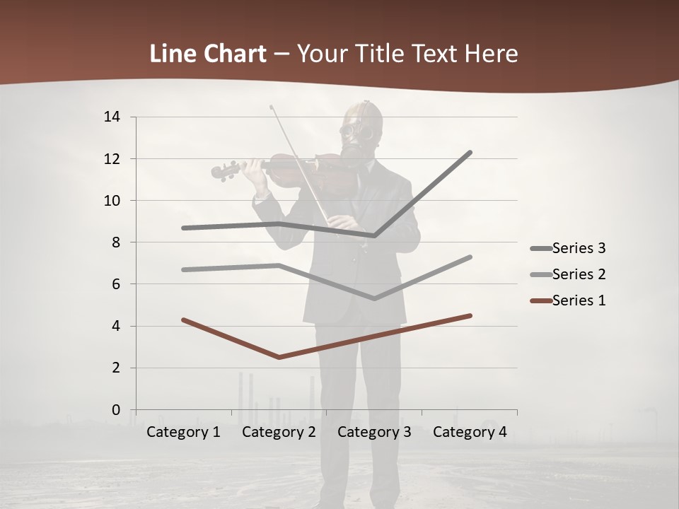 Natural Gas Suit Military PowerPoint Template