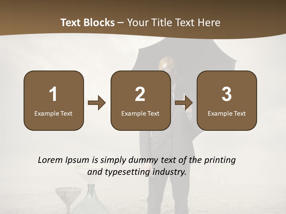 Pollution Grunge Industrial PowerPoint Template