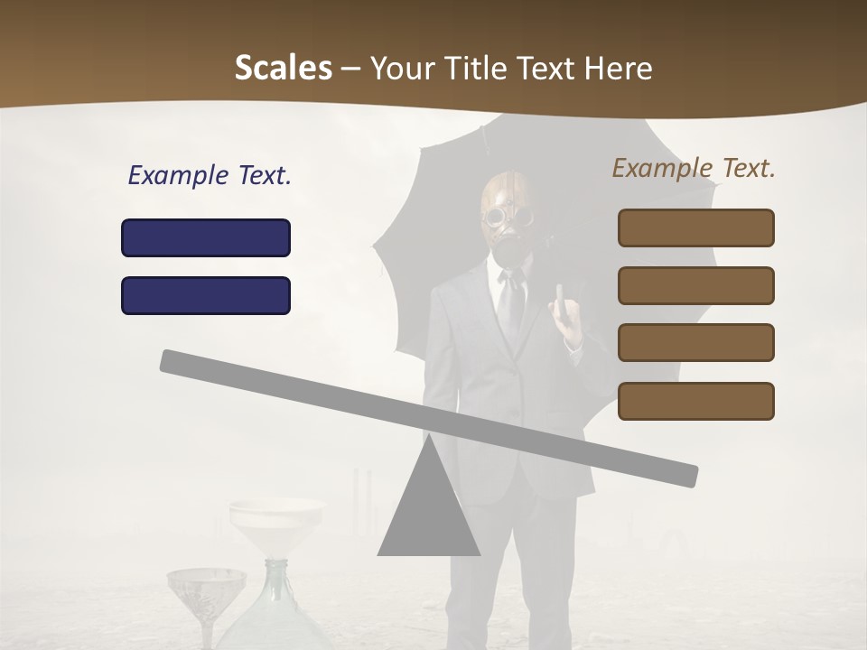 Pollution Grunge Industrial PowerPoint Template