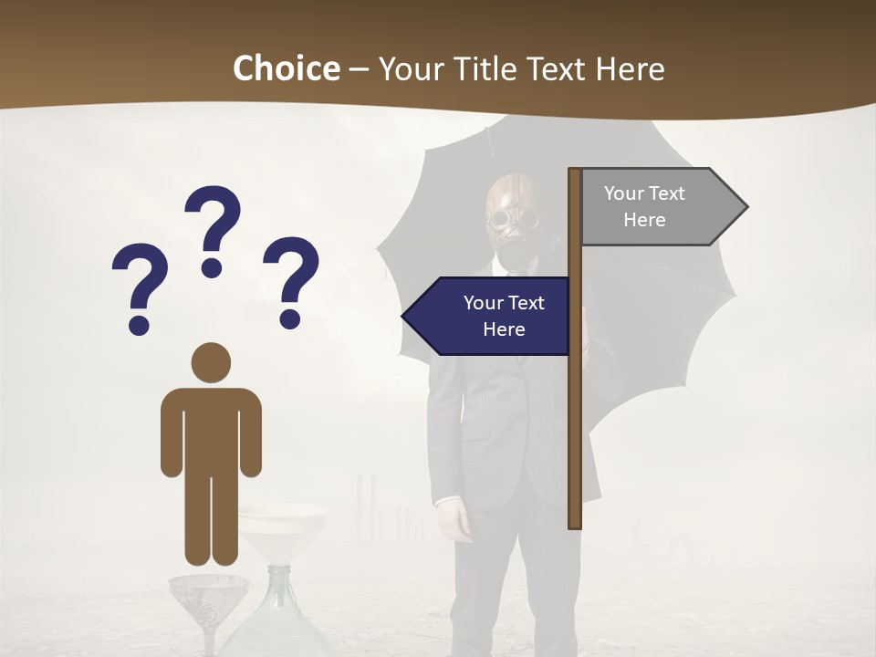 Pollution Grunge Industrial PowerPoint Template
