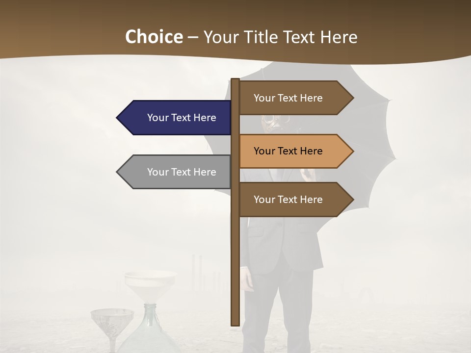 Pollution Grunge Industrial PowerPoint Template