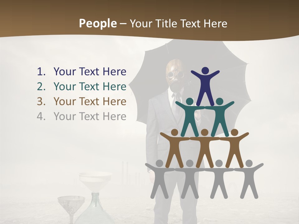 Pollution Grunge Industrial PowerPoint Template