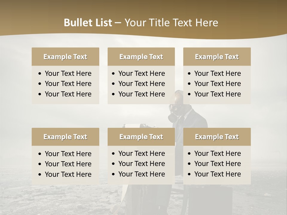Aggression Unpleasant Smell Busy PowerPoint Template