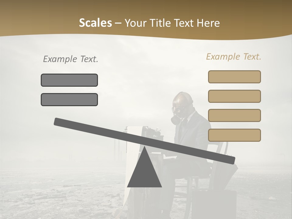 Aggression Unpleasant Smell Busy PowerPoint Template