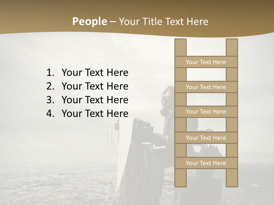 Aggression Unpleasant Smell Busy PowerPoint Template