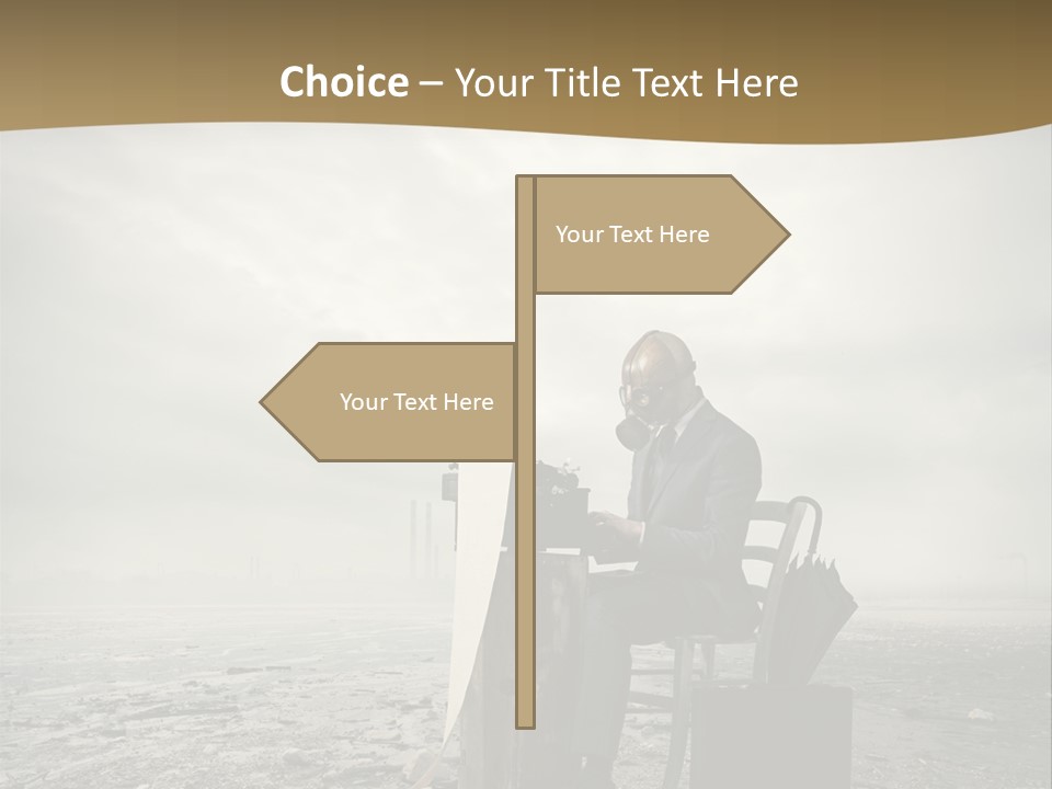 Aggression Unpleasant Smell Busy PowerPoint Template