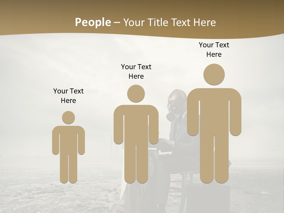 Aggression Unpleasant Smell Busy PowerPoint Template