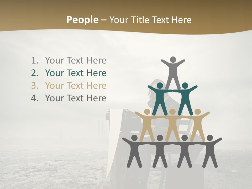 Aggression Unpleasant Smell Busy PowerPoint Template