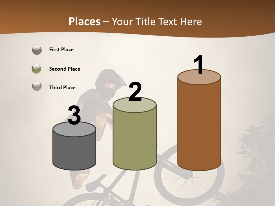 Biker Fast One PowerPoint Template