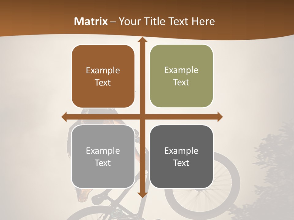 Biker Fast One PowerPoint Template