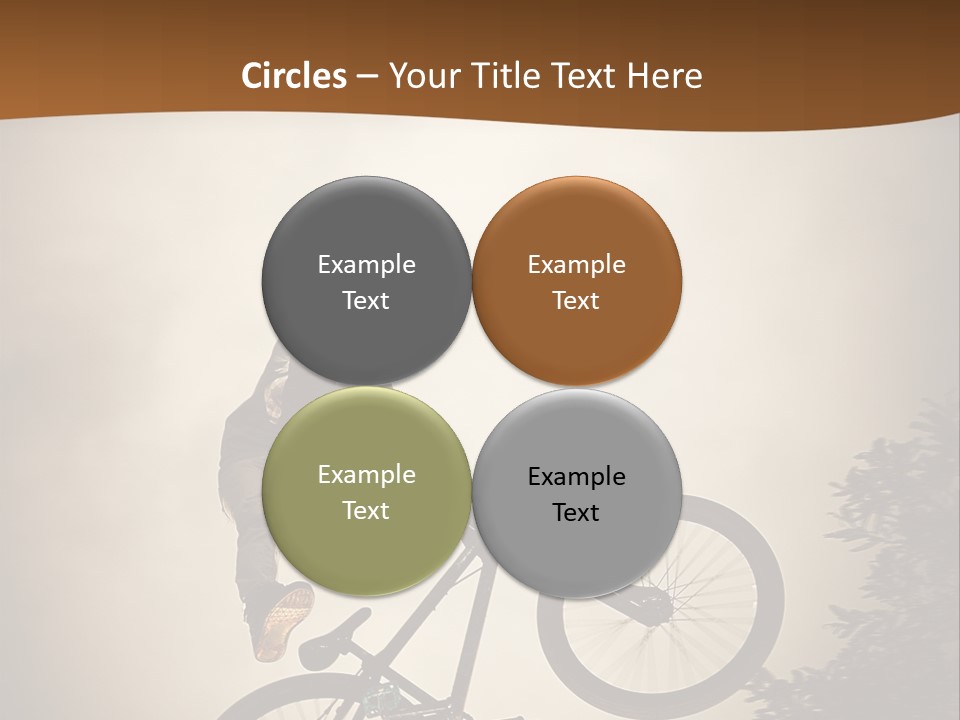 Biker Fast One PowerPoint Template