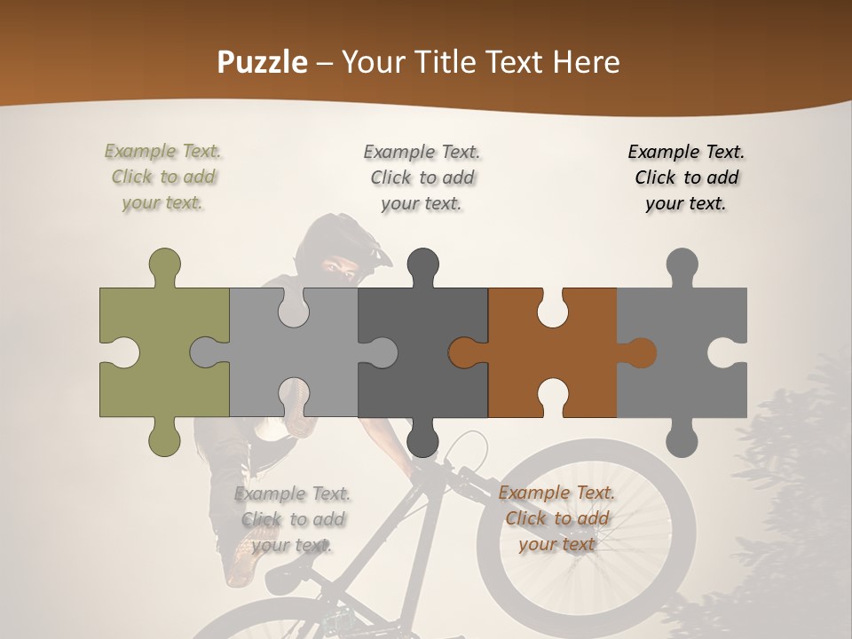 Biker Fast One PowerPoint Template
