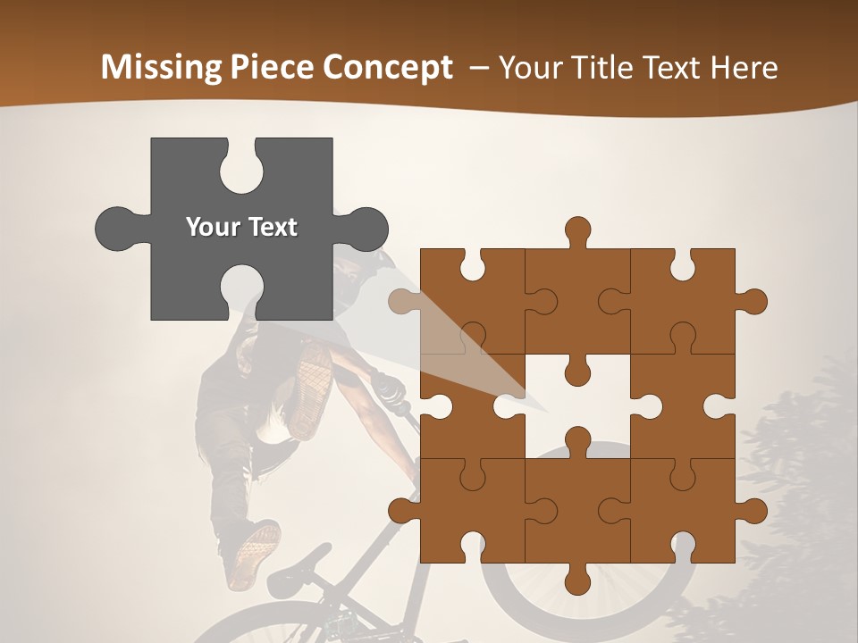 Biker Fast One PowerPoint Template