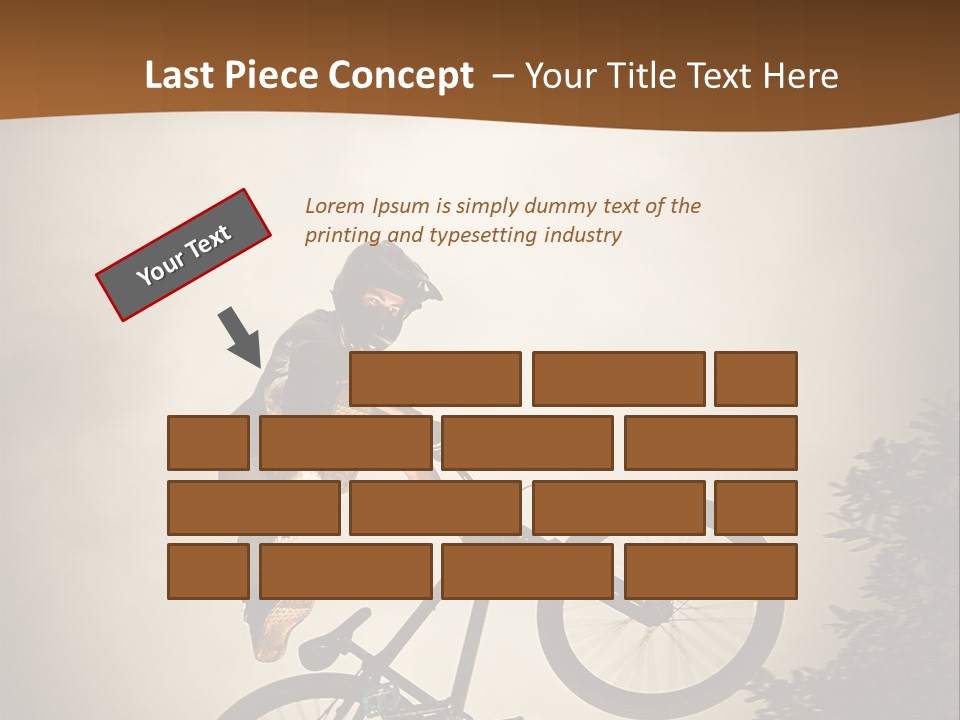 Biker Fast One PowerPoint Template