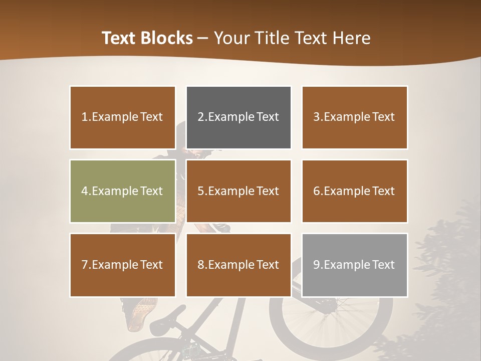 Biker Fast One PowerPoint Template