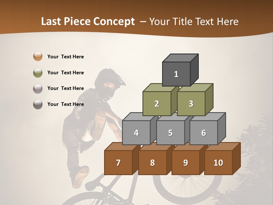 Biker Fast One PowerPoint Template
