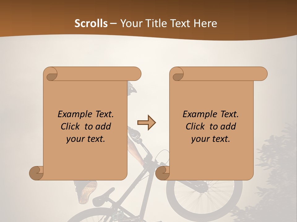 Biker Fast One PowerPoint Template
