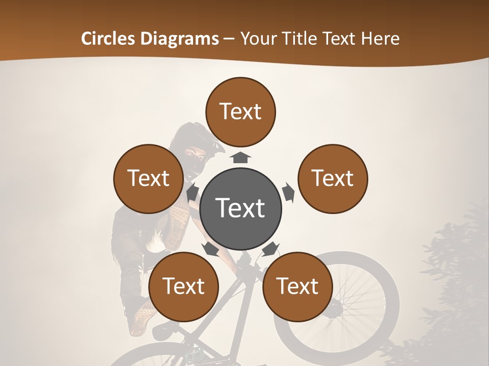 Biker Fast One PowerPoint Template