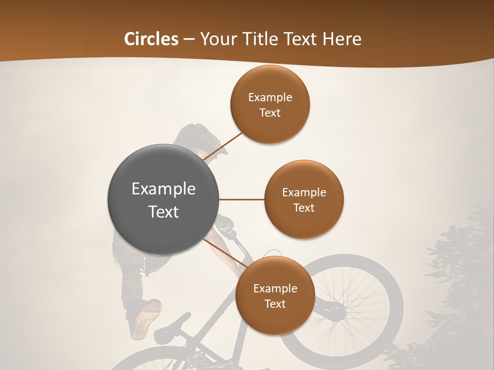Biker Fast One PowerPoint Template