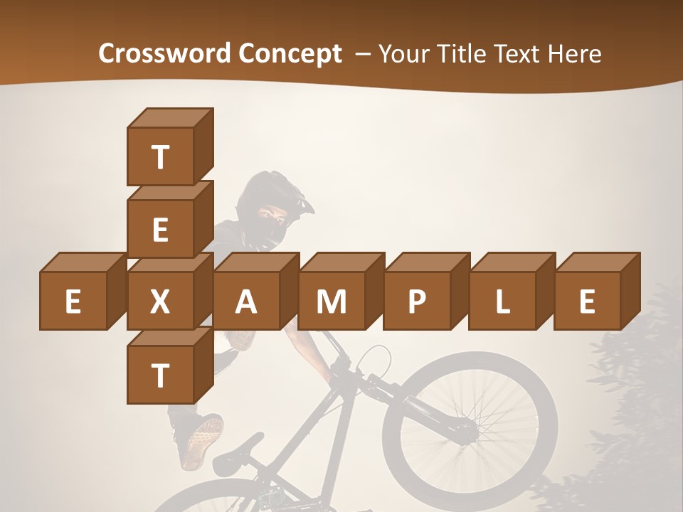 Biker Fast One PowerPoint Template