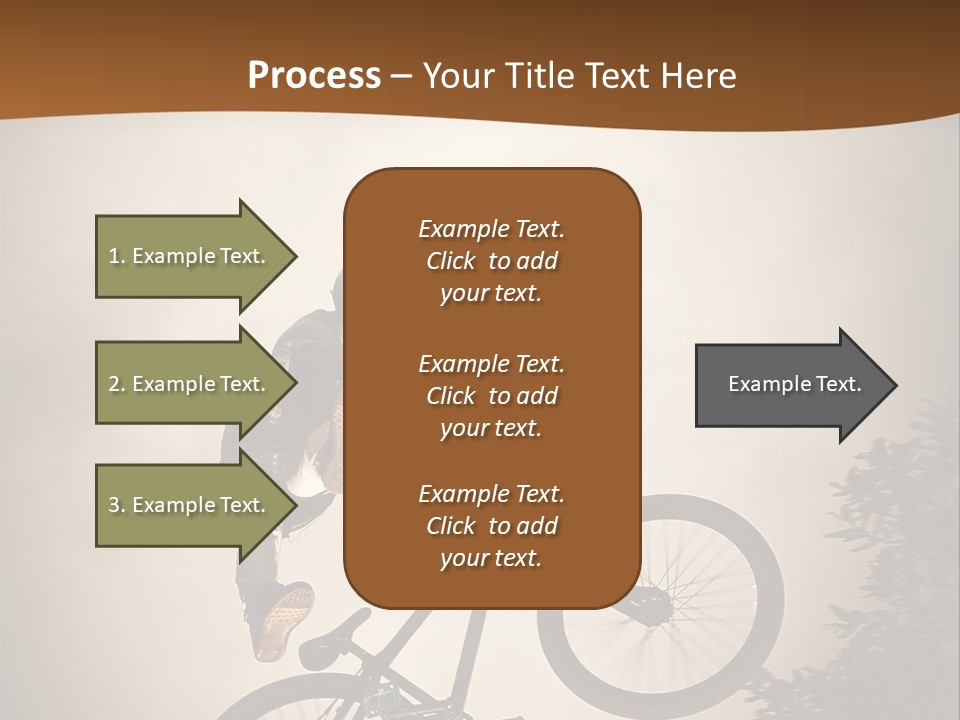 Biker Fast One PowerPoint Template