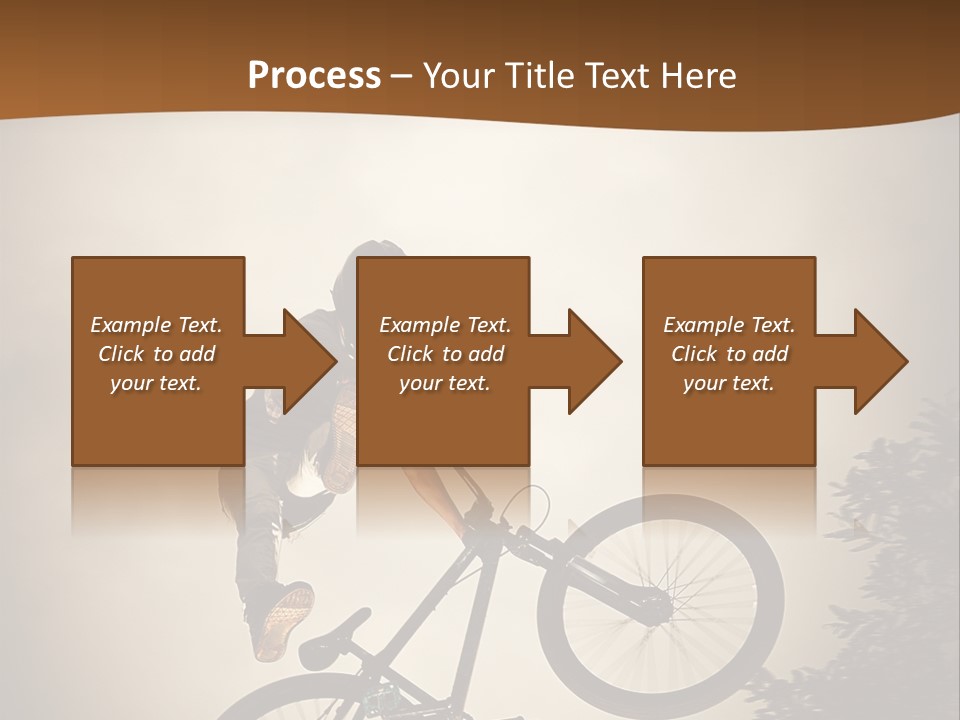 Biker Fast One PowerPoint Template