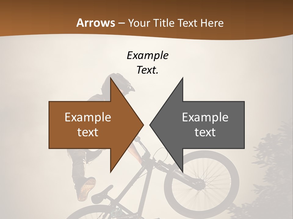 Biker Fast One PowerPoint Template