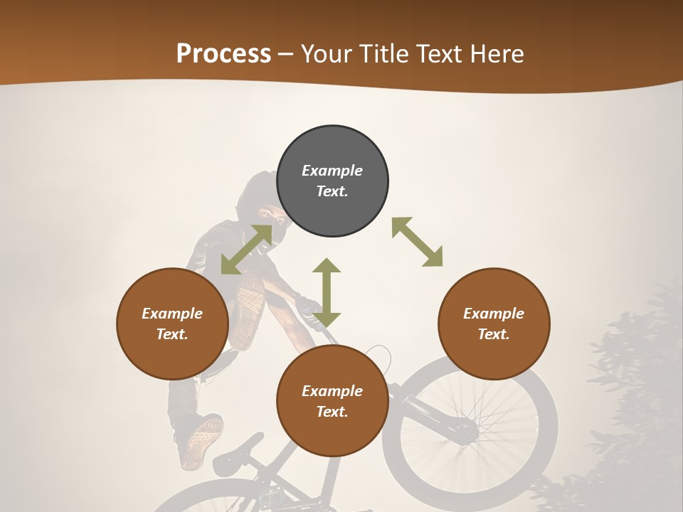 Biker Fast One PowerPoint Template