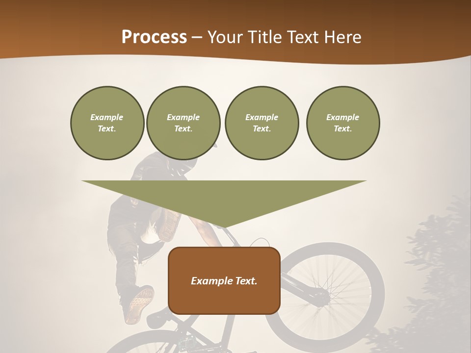 Biker Fast One PowerPoint Template