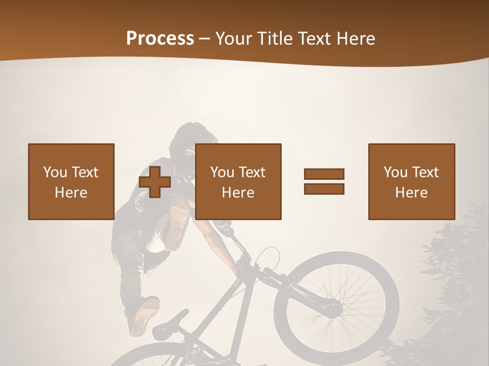 Biker Fast One PowerPoint Template
