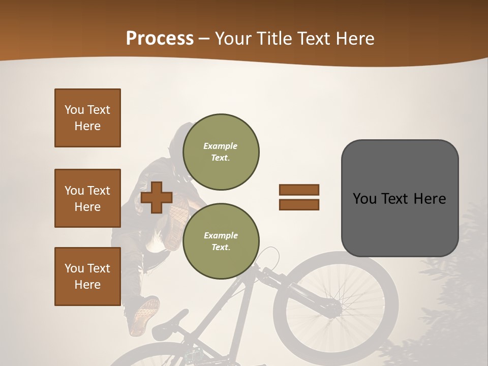 Biker Fast One PowerPoint Template